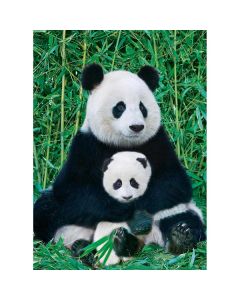 Panda & Baby pussel 1000 bitar