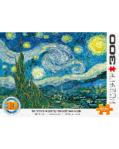 Van Goghs Starry Night 3D pussel 
