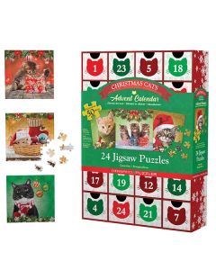 Christmas Cats pussel (Julkalender)