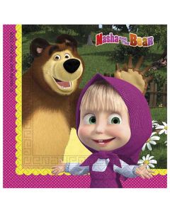 Masha och björnen Servetter