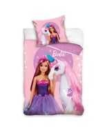 Barbie enhörning sängkläder